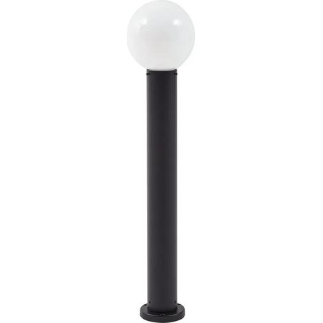 [GEBRAUCHT] B-Ware Lindby Wegeleuchte Außen Dangan H 90cm Glas Metall Außenbeleuchtung Weiß