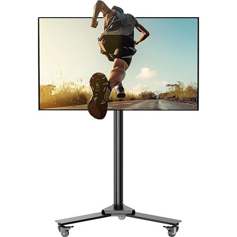 Support TV sur Pied à roulettes, 32-75 Pouces, Charge 50 kg (1/5)