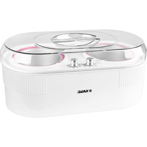 Calentador de cera iWax 2 en 1, lata de 400 ml + 800 ml, 400 W (1/4)