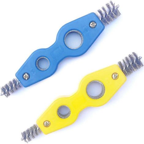 Brosses d'ébavurage pratiques, idéales pour ébavurer les tuyaux de 15 mm et 22 mm.