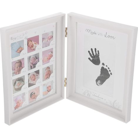 Cadre photo double pliable BESPORTBLE pour bébé cadre photo (1/5)