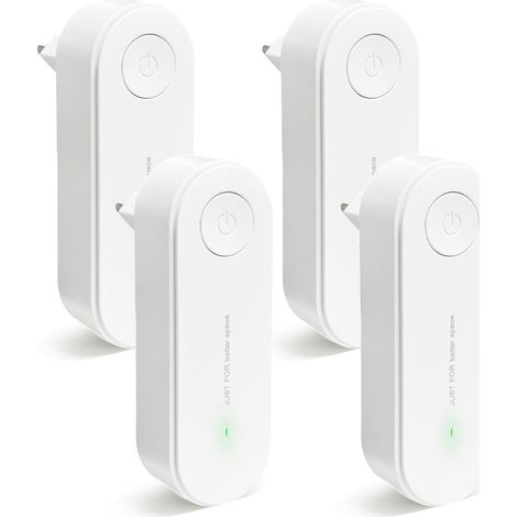 Purificateur d'Air Anti-Acariens avec Ultrasons et Ions Négatifs Élimine les Acariens, Repousse les Insectes, Portable pour Chambre, Maison, Bureau, Purification Silencieuse, Efficace (1/5)
