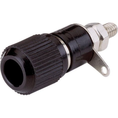 TRU COMPONENTS Polklemme Rot, Schwarz 6 A 10 St.