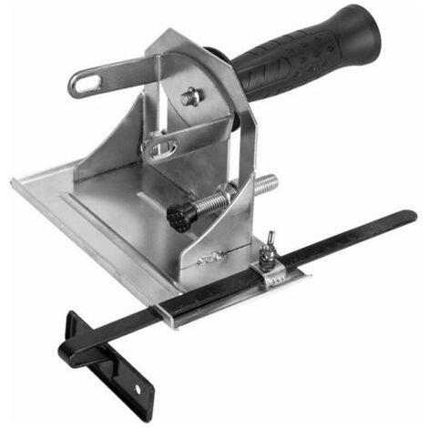 Soporte para amoladora angular multifunción Hss, soporte de corte angular profesional con base ajustable para amoladora angular de 100 mm (1/5)