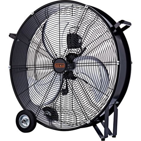 Ventilatore Industriale Da Pavimento In Metallo 70625 120w Diametro 60 (1/4)