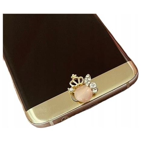 Emblema decorativo 3D autoadhesivo con diamantes de imitación para manualidades (1 unidad) (1/5)