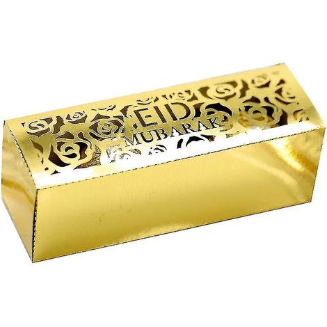 Boîte À Bonbons - Boîte À Chocolat Creuse En Forme De Rose Château - Pour Fête Musulmane Eid Al-Fitr - 50 Pièces