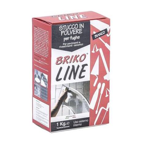 12,0 x MASTIC POUR JOINTS DE CARREAUX DE CÉRAMIQUE BRIKO LINE
