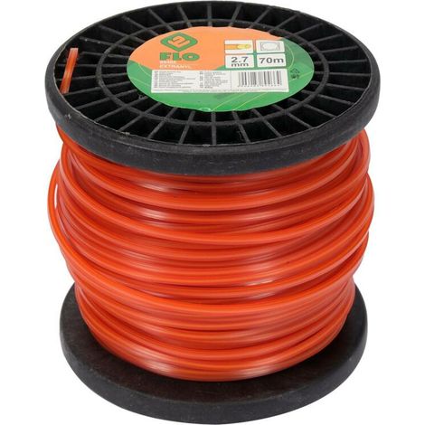 Flo 89466, accessorio per tagliabordi e decespugliatore, 2,7 mm, 1 pezzo, taglio efficiente, facile installazione, compatibilecondiversimodelli.