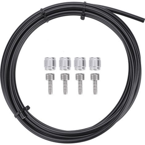 GARRYFIZH Kit de durites de frein à disque, tuyau à insert olive et revêtement nylon pour SRAM E3