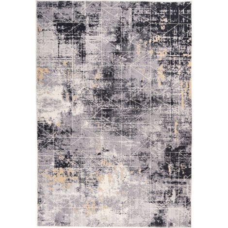 Tapis Imprimé Tissé à la Main "Piedmont" Multicolore 80 x 150 cm (1/5)