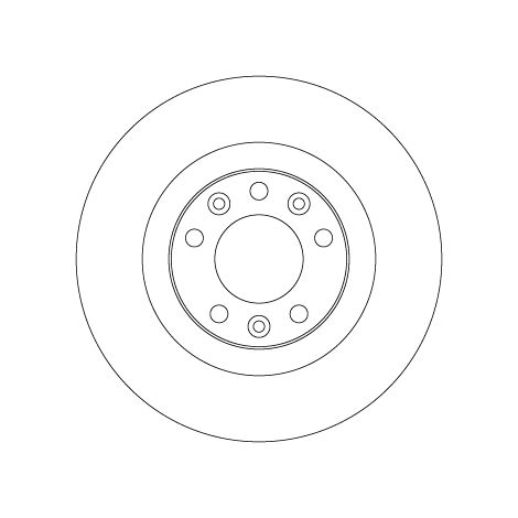 DISQUE DE FREIN ARRIÈRE DF6667 TRW