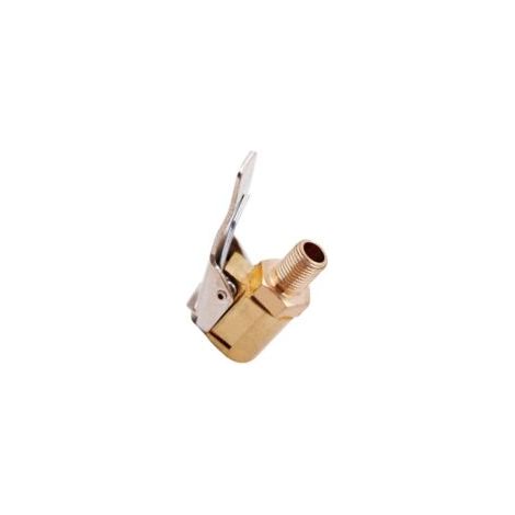 Boquilla de inflado de latón ZVD, clip para bomba de aire, adaptador de válvula de neumático de coche, conexión de válvula de inflado, clip de válvula de inflado de bomba de latón, adaptador de conect (1/4)