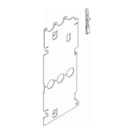 Support BTI9002S pour M160-250 à fixation verticale