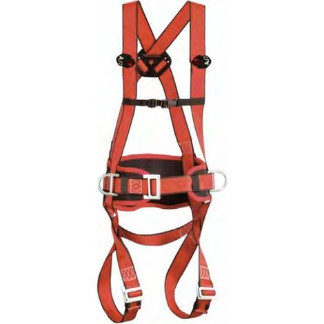 Harnais antichute avec ceinture de positionnement a un point d'ancrage