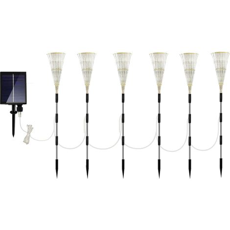 Solarbetriebene Lichterkette aus Kupferdraht, Sternenmuster, für Garten, Einfahrt oder Rasen, wasserdicht, Weihnachtsdekoration. (1/5)