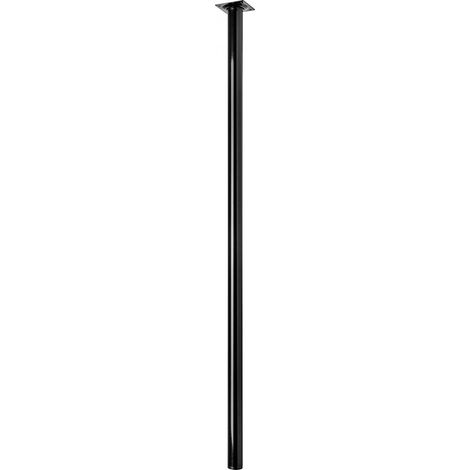 Hettich Tischbein schwarz 30 x 900 mm