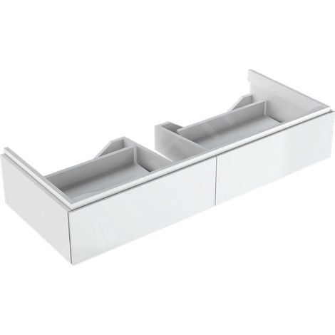 Geberit Xeno 2 armoire sous lavabo, 1174x220x462mm, 2 tiroirs, (1/3)
