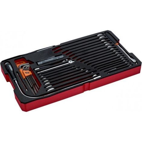 BAHCO - Jeu de clés, module pour 4750RCHDW01 Caisse rigide à usage intensif - 39 pcs