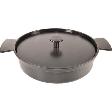 Mopita Ambiente Six tegame ovale ghisa con coperchio 29x23.5