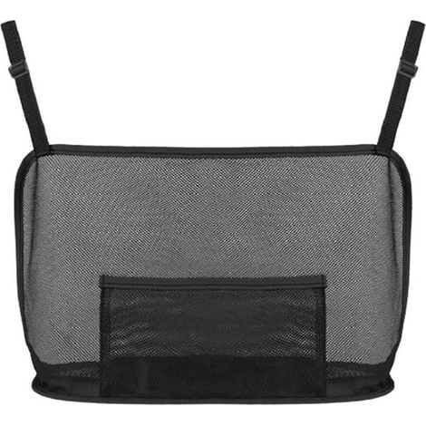 Sac de rangement en mailles de voiture siège de voiture arrière rangement élastique de rangement de rangement poche (1/5)