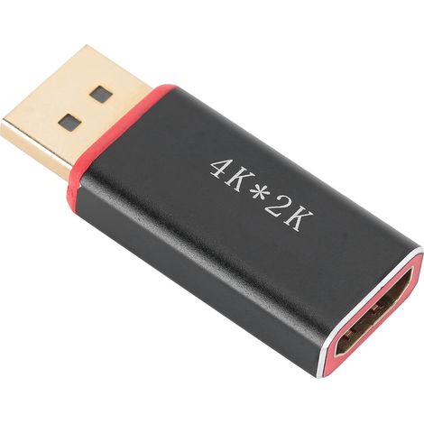 Convertisseur passif DisplayPort mâle vers HDMI femelle 4Kx2K 30 Hz (1/5)