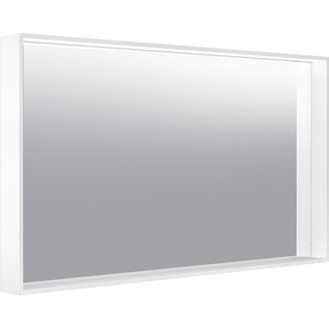 KE Miroir lumineux X-Line 33298, DALI, avec chauffage de miroir, blanc, 1200x700x105mm