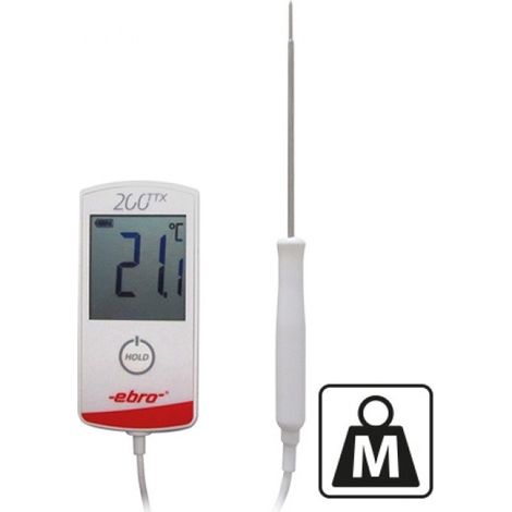 Thermomètre à sonde professionnel étanche - De -30°C à 200°C - Ebro