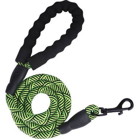 Laisse pour animaux de compagnie, adapté aux chiens de grande et moyenne taille ainsi qu'aux petits chiots, pratique et résistant pour tout usage quotidien (1/5)