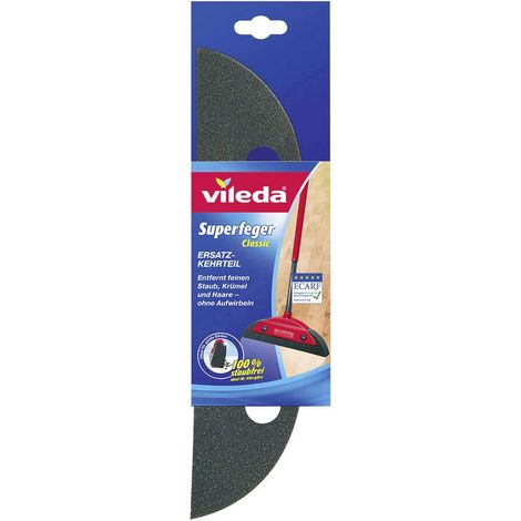 Vileda – Balai de rechange Superfeger Classic 35 cm – Balai en micropur pour sols lisses – Élimine poussière et bijoux – 1 pièce (1/4)
