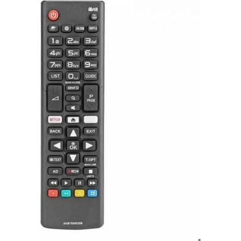 Universelle Fernbedienung - LG - Universelles Modell - Kompatibel mit LG Fernsehern - Schwarz - Kompakt 22x5x3 cm