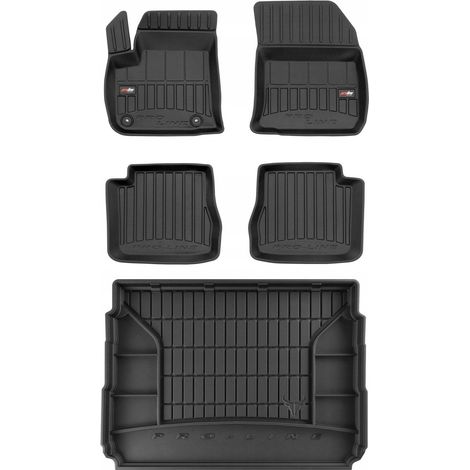 Tapis et moquettes en caoutchouc 3D SET CITROEN e-C4 EV berline à partir de 2020 (1/5)