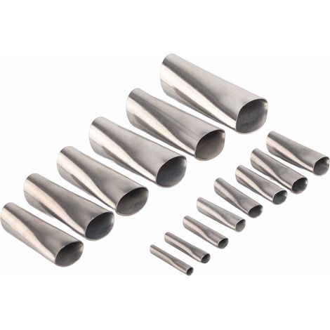 20 pièces Buse de Lissage en Acier Inoxydable, Kit de Finition pour Carrelage et Joints de Salle de Bain (1/5)