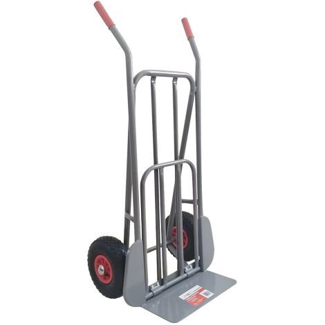 CARRELLO PORTAPACCHI CON PALA RIBALTABILE acciaio verniciato