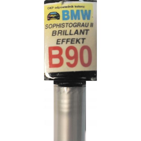 Reparación de arañazos en la pintura del coche BMW B90 Sophistograu II, 10 ml Arasystem (1/5)