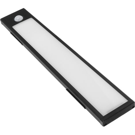 Bande lumineuse LED ultra-mince avec détecteur de mouvement de 950 mAh et fonction d'induction, idéale pour les placards, les penderies et les couloirs. (1/5)