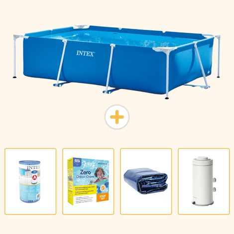 Intex Piscine Tubulaire Rectangulaire - 300x200x75 cm - 5-pièces  S65 (1/5)