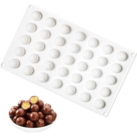 Moule Silicone Sphère 35 Cavités Ø 2cm (1/5)