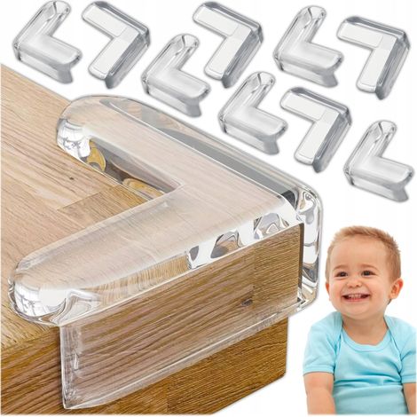 Protection d'angle pour meubles, protection en silicone pour les coins, 20 pièces. (1/5)