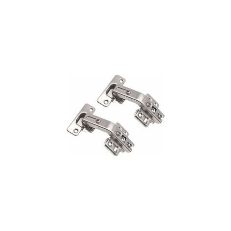 2 Pièces Charniere Porte Placard, Charniere Porte Cuisine, Charnières De Portes Armoire Pliante Armoire De Cuisine 135 Degrés(Argent) (1/5)