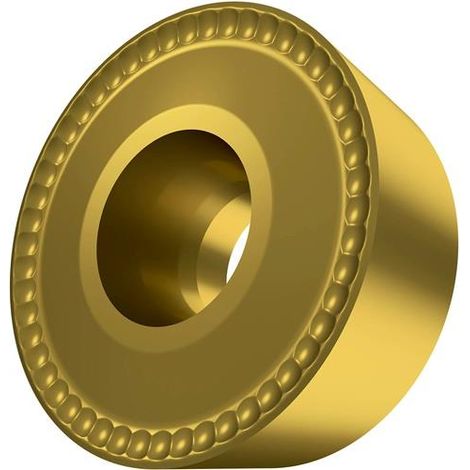 Drehwendeschneidplatte ISO RCMX 2507MOS-37:6630 D.7,2mm MT-CVD beschichtet Gold (1/2)