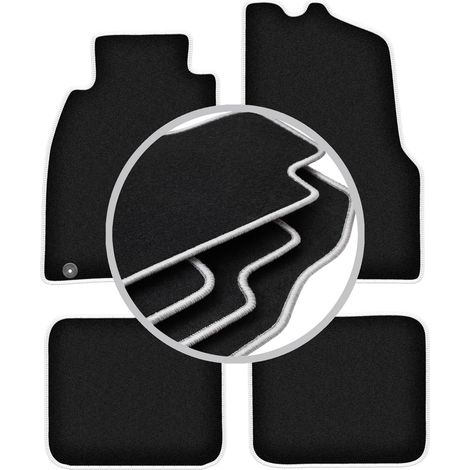 Tapis de sol Carlux argentés pour : Mitsubishi Carisma berline, liftback, hatchback (1995-2004) (1/5)