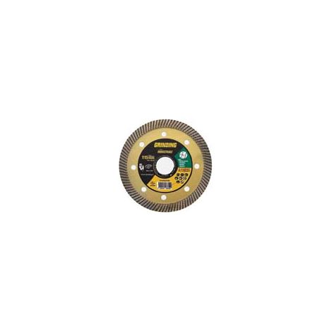 DISCO DIAMANTATO ULTRASOTTILE PER GRES Ø MM.115- - ø mm.115x1,2 foro 22,23 corona continua - 1 pezzi GRINDING