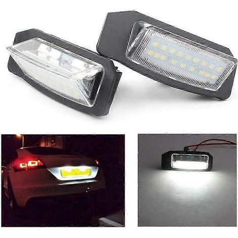 Stück LED-Kennzeichenleuchten für Mitsubishi Outlander 2 3 Lancer Eclipse 3 4 Cross Gala Edition 0708