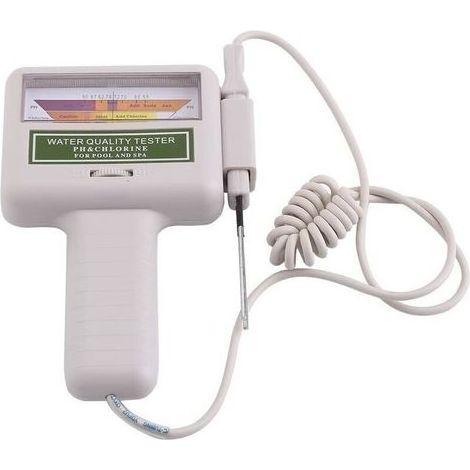 PH Testeur Automatique de Chlore PH-Mètre Analyseur de l'Eau Numérique Spécialement pour Piscine Spa Aquarium (1/4)
