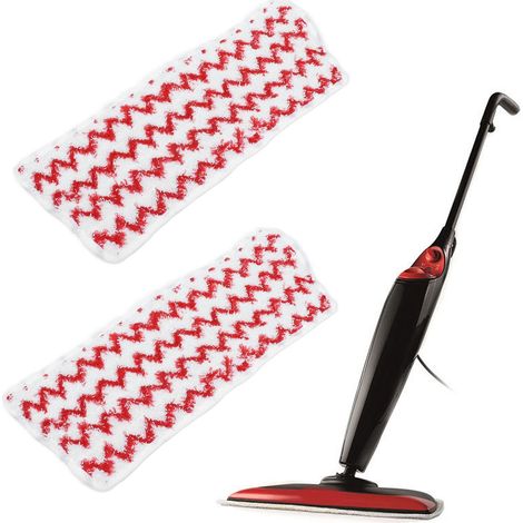 Set mit 2 Dampfmoppköpfen, kompatibel mit dem Vileda Steam XXL, inklusive Mikrofaser-Reinigungstuch. (1/5)