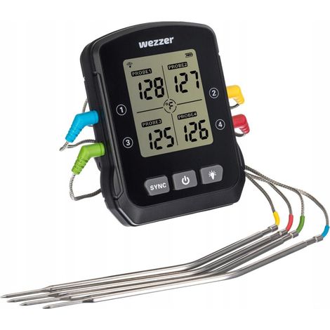 Levenhuk Wezzer Cook MT90 termometro da cucina nero