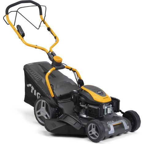 STIGA Combi 753 SE - tosaerba con trazione 4-in-1, motore a scoppio, avviamento elettrico, per grandi giardini (1/10)