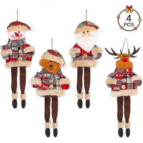 Ensemble de décorations de Noël pour sapin, décorations suspendues, décorations de Noël, Père Noël. (1/5)