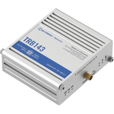 Passerelle IoT Teltonika trb143 4G LTE interface M-Bus
